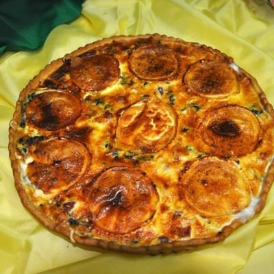 tarte au fromage de chèvre